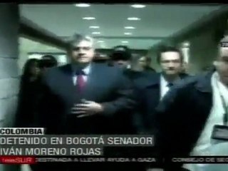 Capturan a senador colombiano implicado en delitos