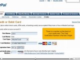 Add your credit card to your PayPal account by VodaHost.com web hosting