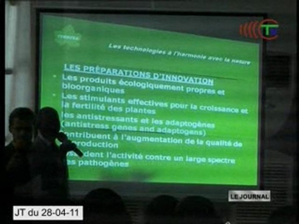 Des hommes d’affaires russes présentent leur projet au Congo