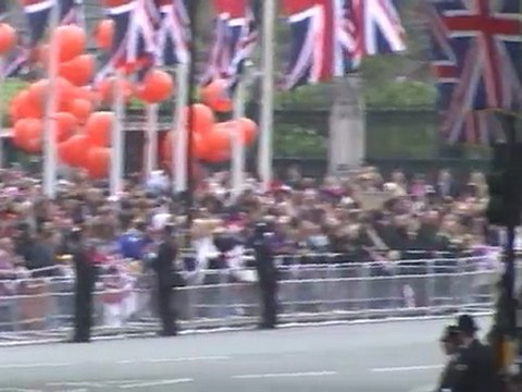 David Beckham arrives for royal wedding