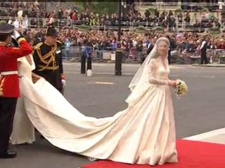 Kate's dress revealed