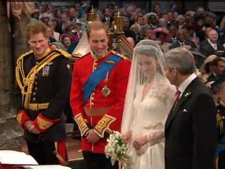 Kate heads up the aisle