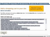 Setup a PayPal shopping cart by VodaHost.com web hosting
