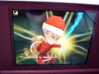 dragon quest 9:grevanescent vs père noël et manu