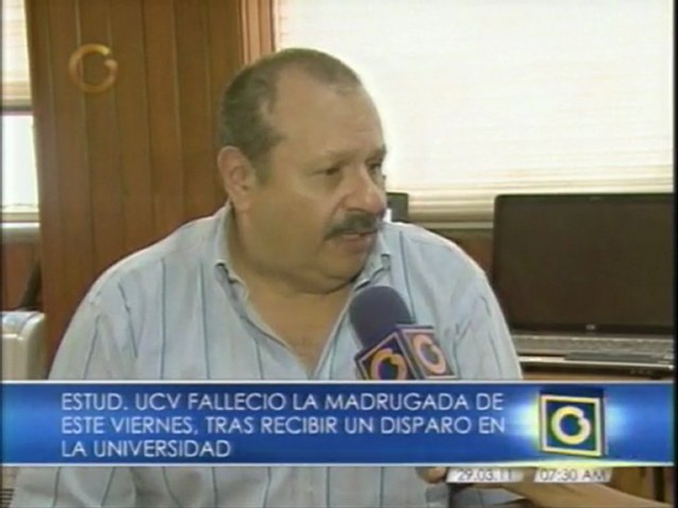 Declaraciones del Decano de la Facultad de Medicina UCV