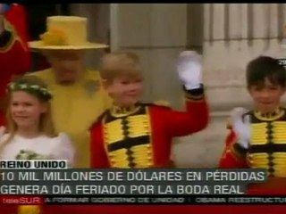 A pesar de la crisis se llevó a cabo boda real británica