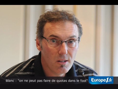 Blanc : à ma connaissance, il n'y a pas de projet de quotas