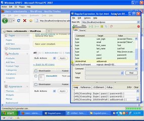 Selenium IDE  - Regular Expression Example