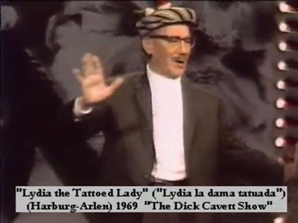 Groucho Marx canta Lydia the tattooed lady x 2