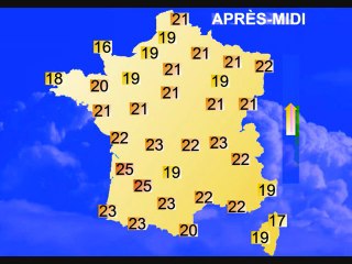 Météo 30 avril 2011: Week-end du 1er mai orageux
