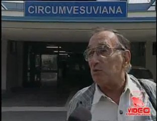 Napoli - Disagi in Circumvesuviana