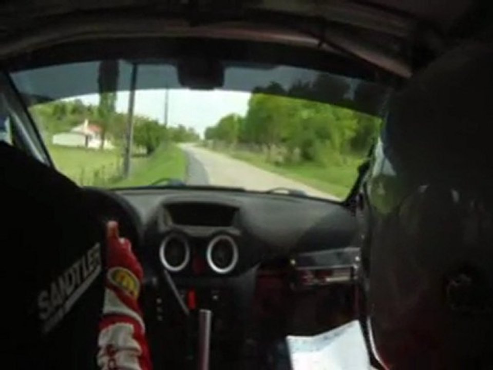 Eric CUNIN Rallye Stanislas 2011 camera embarquee ES4