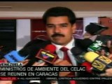 Maduro exigió el cese inmediato del fuego en contra de Libi