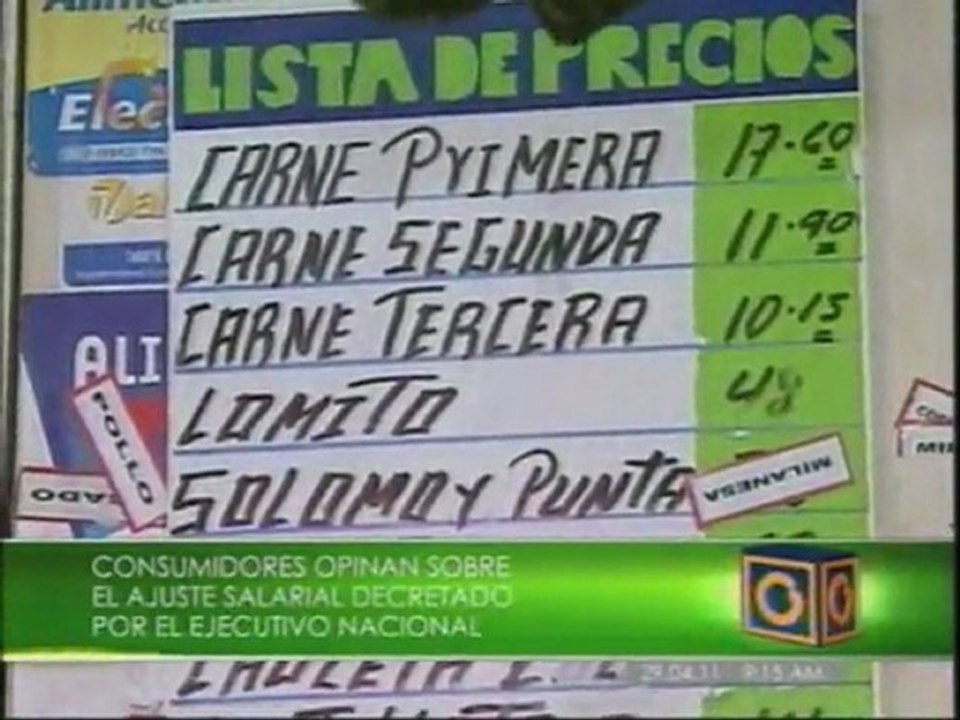 Consumidores opinan sobre el ajuste salarial