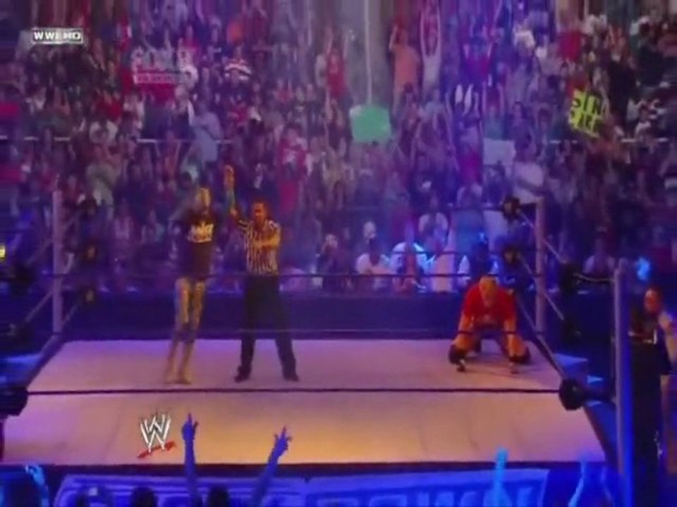 Sin Cara Smackdown debut 4-29-11.