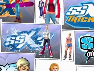 SSX  -  Carnet des développeurs sur les personnages