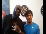 RICK ROSS WALKING MANNY PACQUIAO TO THE RING! - HIPHOPNEWS24-7.COM