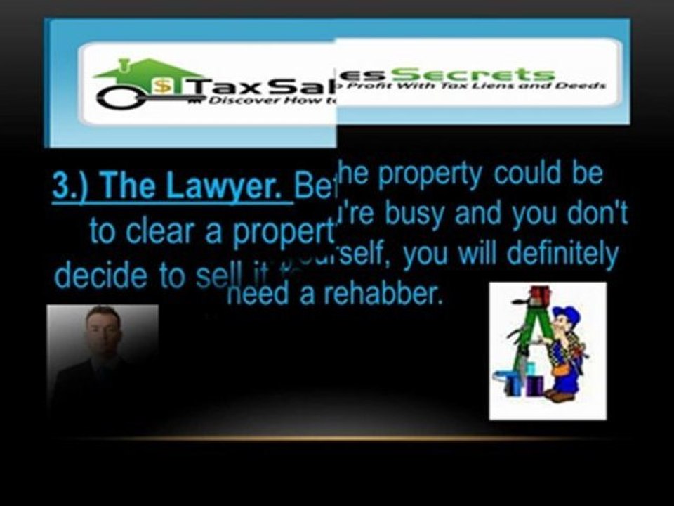 The Tax Lien / Tax Deed Investing Team