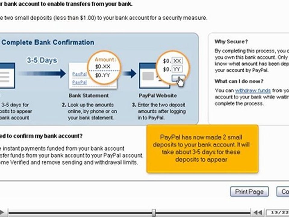Verify your new PayPal account by VodaHost.com web hosting