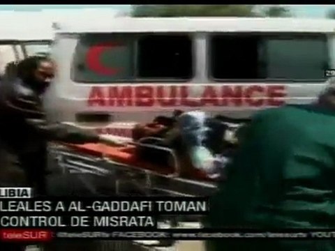 Leales a Al Gaddafi tomaron el control de Misrata