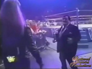 Mankind and Goldust Trap Undertaker in a Casket - Raw - 5/20/96