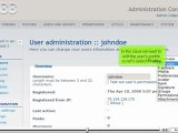 Edit a user's profile in phpBB by VodaHost.com web hosting