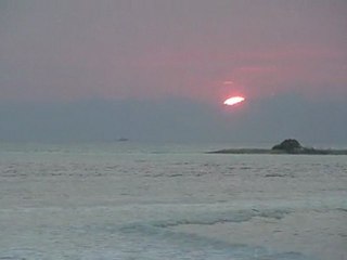 20110405 Coucher de soleil Maldives
