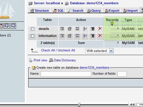 Becoming familiar with databases and phpMyAdmin by VodaHost.com web hosting