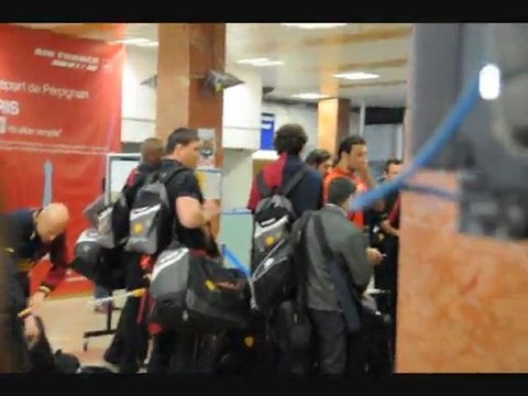 les flammes Northampton - USAP 1/2 Finale HCUP