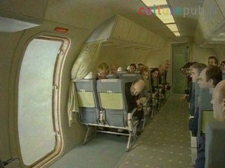 Emergency airline evacuation by crew: golden parachutes