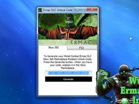 Mortal Kombat 9 Ermac Fatality DLC Code Free Giveaway