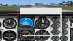 Starting the default Beach Baron 58 in FSX