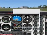 Starting the default Beach Baron 58 in FSX