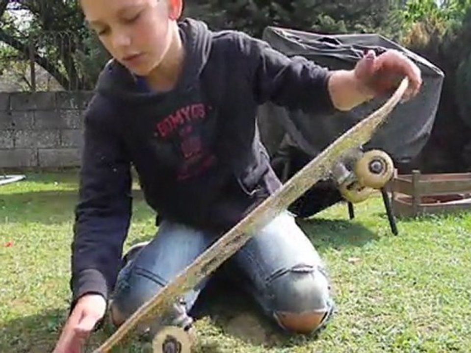 comment placer ses pied  pour un ollie; shove it; kikflip