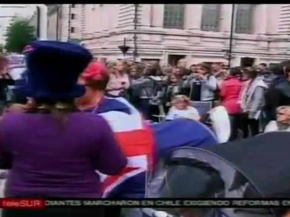 Boda real genera perdidas millonarias en Gran Bretaña