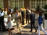 Middletons leave after Royal wedding celebrations