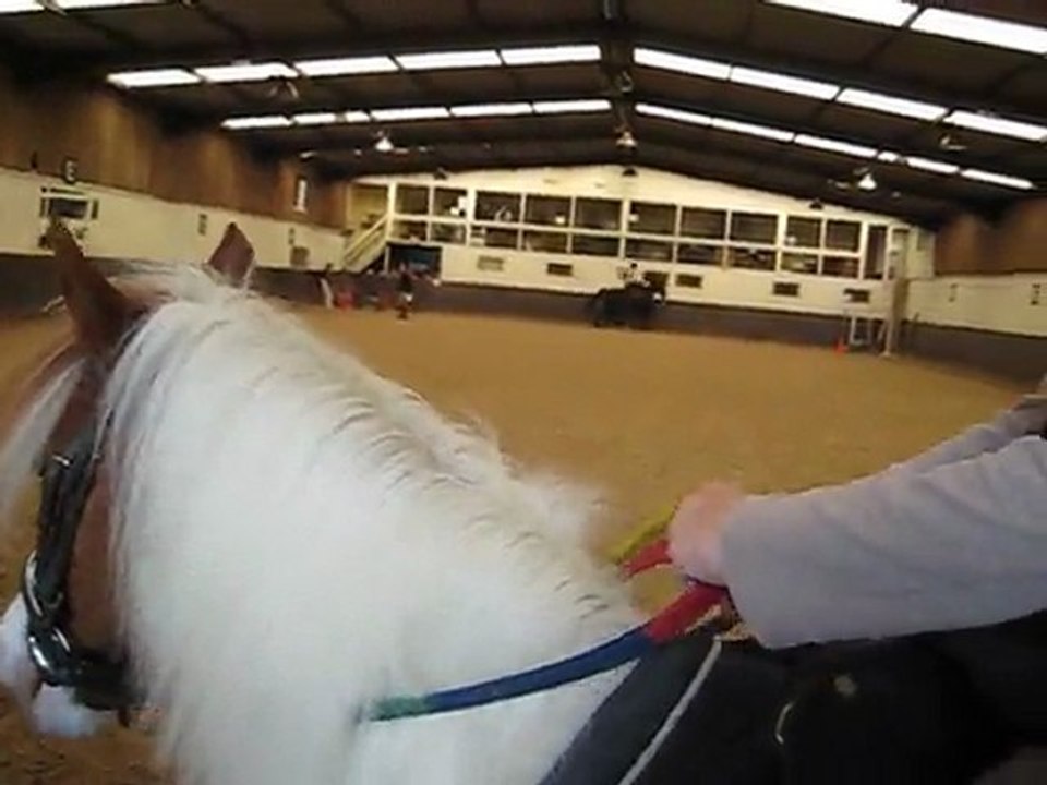 Départ au galop amazone