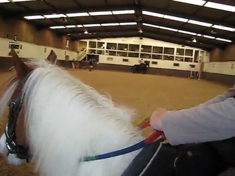 Départ au galop amazone