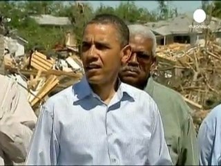 Obama afet bölgesine gitti