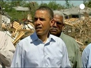 Obama on "heatbreaking" tornado devastation