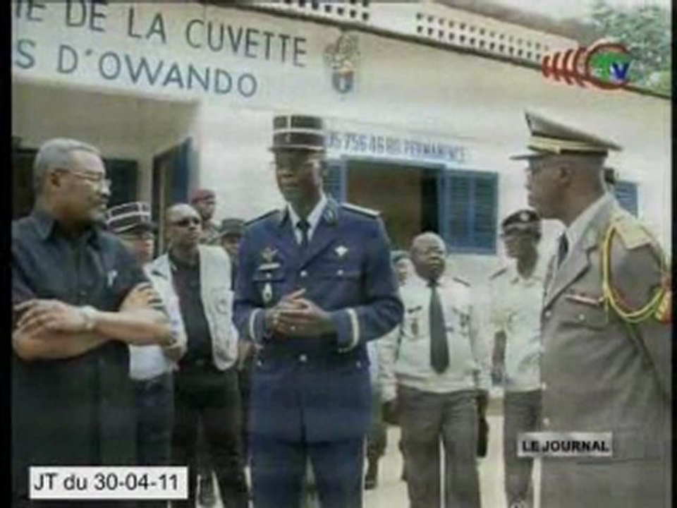 Visite de travail du ministre de la défense à Owando