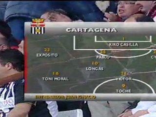 CMT. Liga Adelante 10-11: Albacete 1-2 Cartagena. Comienzo de la transmisión