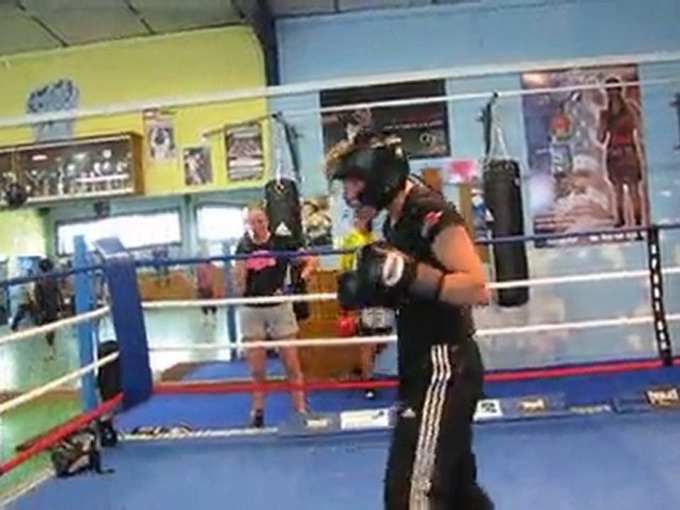 Lucia Morelli aux PO avec Patrick Gabaglio(Oct. 2010)