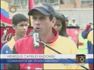 Recuperan pista de atletismo en Los Teques