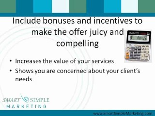 3 Simple Steps to Creating Packages That Sell