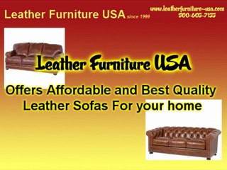 Affordable Leather Sofas