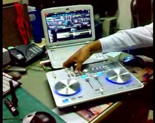 First time Vestax spinn