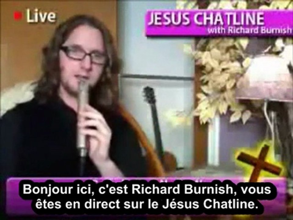 Un Musulman appelle une émission chrétienne délirante! vostfr