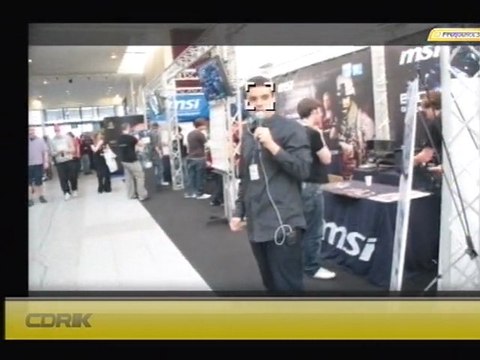 GAMERS ASSEMBLY 2011 - Cdrik sur les stands de la Gamers Assembly