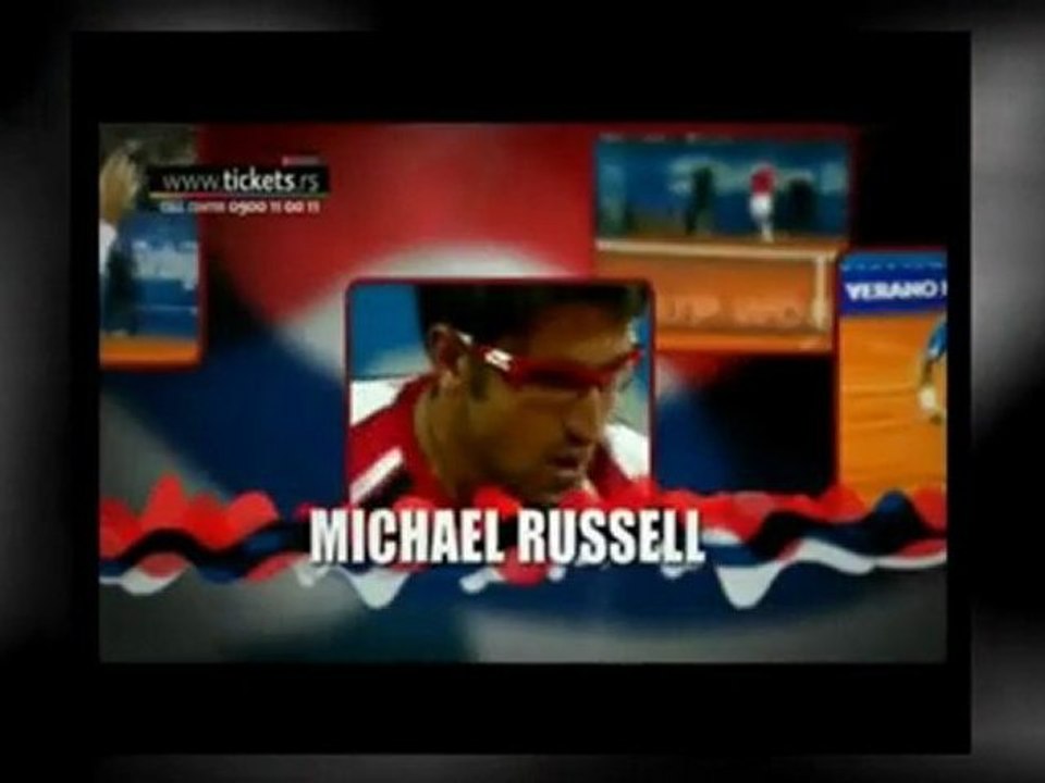 serbia open 2011 tennis  -  Feliciano Lopez v Novak ...